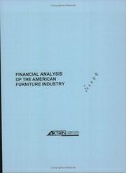 Cover of Financial Analysis of the American Furniture Industry by Stefan Wille