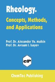 Front cover of Rheology by Aleksandr I͡Akovlevich Malkin