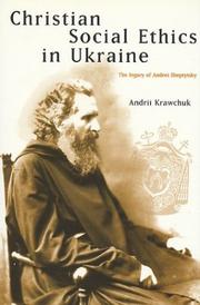 Cover of Christian Social Ethics in Ukraine by Andrii Krawchuk
