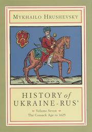 Cover of Istorii︠a︡ Ukraïny-Rusy by Mykhaĭlo Hrushevsʹkyĭ