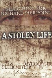 Cover of A stolen life by Peter Meyler