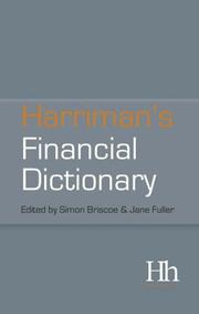 Cover of Harriman's financial dictionary by Simon Briscoe