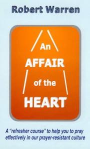 Front cover of An Affair of the Heart by Robert Warren