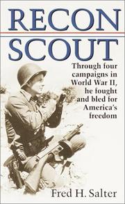 Cover of Recon Scout by Fred H. Salter