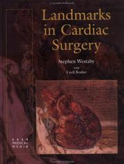 Cover of Landmarks in Cardiac Surgery by Cecil Bosher