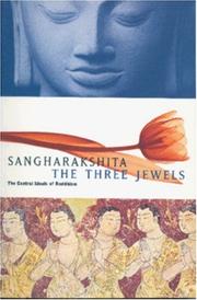 Front cover of The Three Jewels by Sangharakhita
