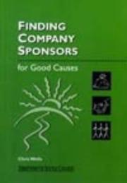 Front cover of Finding Company Sponsors for Good Causes by Chris Wells
