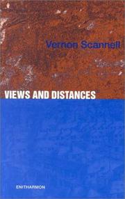 Cover of Views and distances by Vernon Scannell