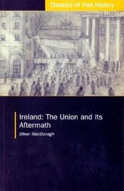 Cover of Ireland by Oliver MacDonagh