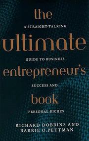Front cover of The ultimate entrepreneur's book by Richard Dobbins