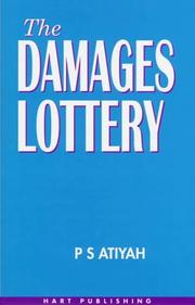 Cover of The damages lottery by P. S. Atiyah