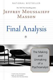 Cover of Final analysis by J. Moussaieff Masson