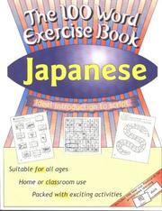 Front cover of The 100 Word Exercise Book, Japanese (The 100 Word Exercise Book) by Jane Wightwick