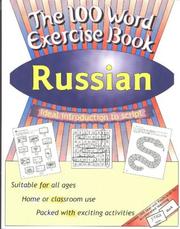 Front cover of The 100 Word Exercise Book, Russian (The 100 Word Exercise Book) by Jane Wightwick