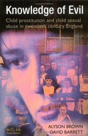 Front cover of Knowledge of evil by Alyson Brown