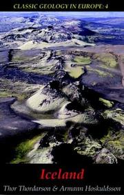 Front cover of CLASSIC GEOLOGY IN EUROPE 3; ICELAND by THOR THORDARSON