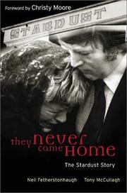Front cover of They never came home by Neil Fetherstonhaugh