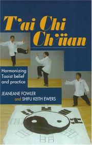 Cover of T'AI CHI CH'UAN: HARMONIZING TAOIST BELIEF AND PRACTICE by JEANEANE FOWLER