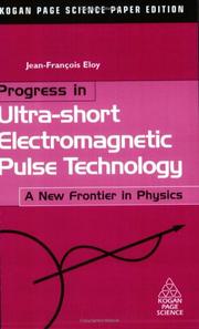 Front cover of Progress in Ultra-short Electromagnetic Pulse Technology by Jean-Francois Eloy