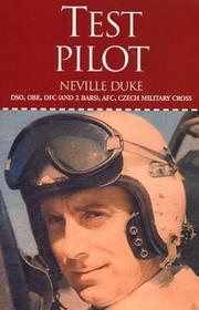 Cover of Test pilot by Neville Duke