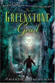 Front cover of The Greenstone grail by Amanda Hemingway