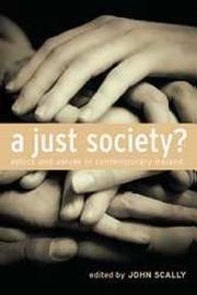 Cover of A just society? by John Scally