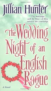 Front cover of The wedding night of an English rogue by Jillian Hunter