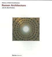 Cover of Roman Architecture by J. B. Ward-Perkins