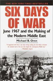 Front cover of Six Days of War by Michael B. Oren