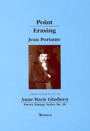 Cover of Point = by Jean Portante