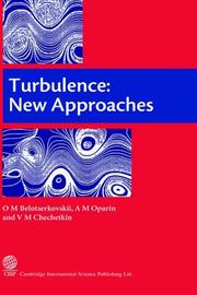Cover of Turbulence by A. M. Belotserkovskii