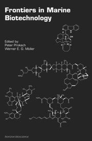Front cover of Frontiers in Marine Biotechnology by Peter Proksch