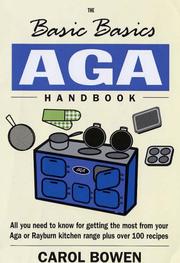 Cover of The Basic Basics Aga Handbook (Basic Basics) by Carol Bowen