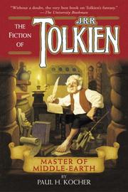 Front cover of Master of Middle-earth by Paul Harold Kocher