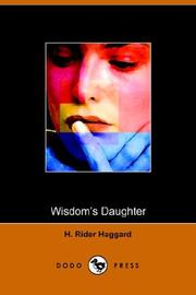 Front cover of Wisdom's Daughter by H. Rider Haggard