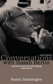 Cover of Conversations with Isaiah Berlin by Ramin Jahanbegloo