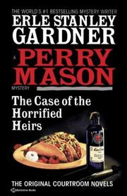 Front cover of The Case of the Horrified Heirs by Erle Stanley Gardner