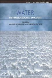 Front cover of Water by Andrea Gaynor