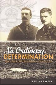 Cover of No Ordinary Determination by Jeff Hatwell
