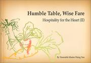 Cover of Humble Table, Wise Fare by Hsing Yun