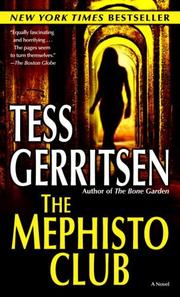 Front cover of The Mephisto Club by Tess Gerritsen