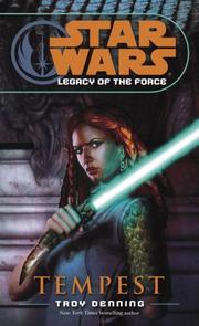 Front cover of Star Wars - Legacy of the Force - Tempest by Troy Denning