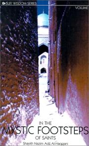 Front cover of In the mystic footsteps of saints by Muhammad Nazim Adil al-Haqqani Naqshbandi