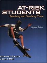 Cover of At-risk students by Richard Sagor