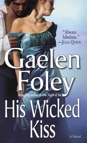 Cover of His Wicked Kiss by Gaelen Foley