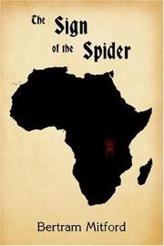 Front cover of The sign of the spider by Bertram Mitford