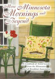 Front cover of More Minnesota Mornings and Beyond by Minnesota Bed & Breakfast Association