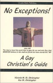 Cover of No exceptions by St. Christopher, Victoria M.