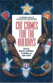 Front cover of Cat Crimes for the Holidays by Martin H. Greenberg