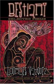 Cover of Bestiary by Lourdes Vázquez